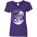 T-Shirts Purple / S God Save The Quinn Women's V-Neck T-Shirt