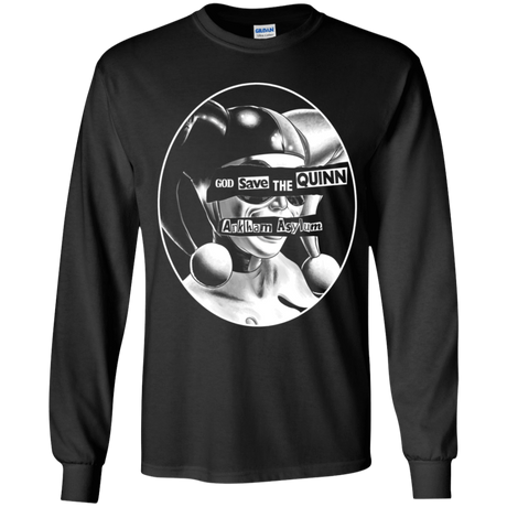T-Shirts Black / YS God Save The Quinn Youth Long Sleeve T-Shirt