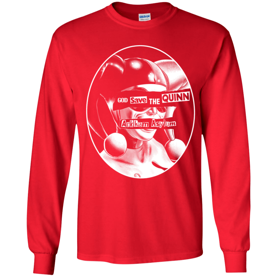 T-Shirts Red / YS God Save The Quinn Youth Long Sleeve T-Shirt