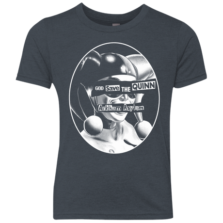 T-Shirts Vintage Navy / YXS God Save The Quinn Youth Triblend T-Shirt