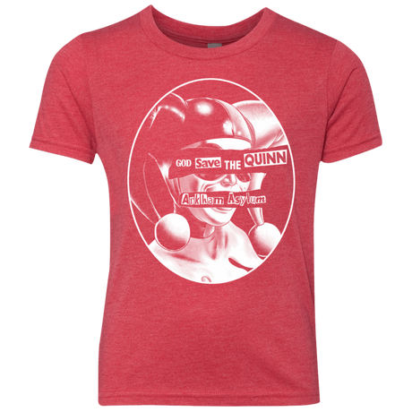 T-Shirts Vintage Red / YXS God Save The Quinn Youth Triblend T-Shirt