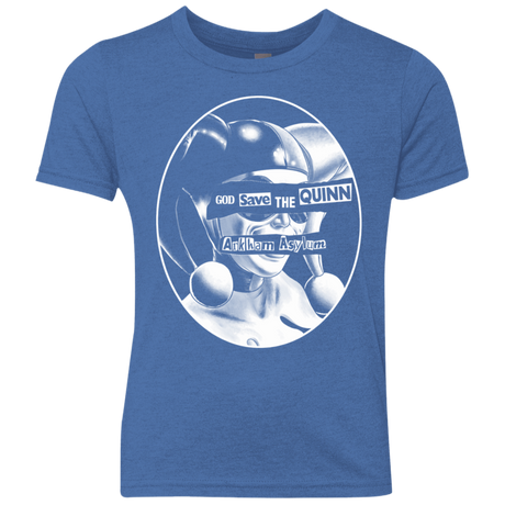 T-Shirts Vintage Royal / YXS God Save The Quinn Youth Triblend T-Shirt