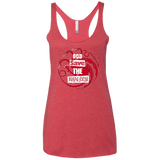 T-Shirts Vintage Red / X-Small God save Women's Triblend Racerback Tank