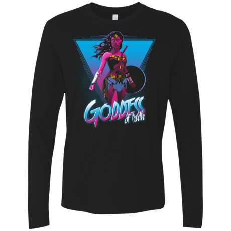 T-Shirts Black / Small Goddess of truth Men's Premium Long Sleeve