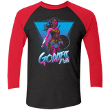 T-Shirts Vintage Black/Vintage Red / X-Small Goddess of truth Men's Triblend 3/4 Sleeve