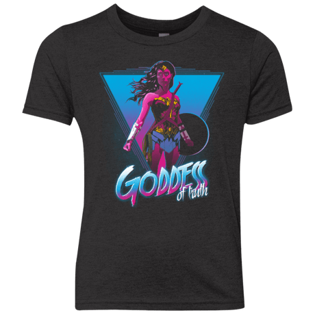 T-Shirts Vintage Black / YXS Goddess of truth Youth Triblend T-Shirt