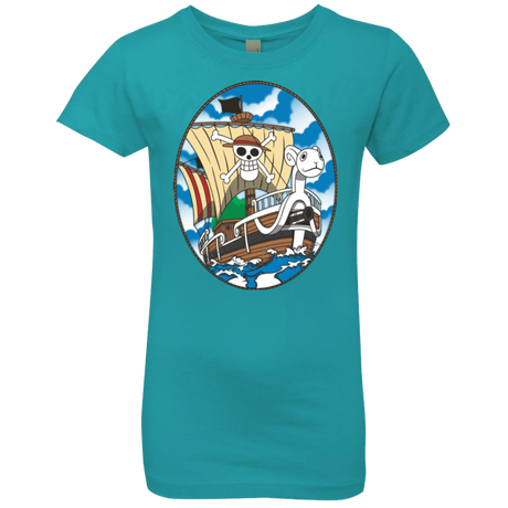 T-Shirts Tahiti Blue / YXS Going Merry Girls Premium T-Shirt