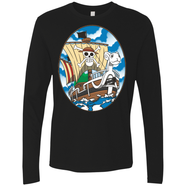 T-Shirts Black / Small Going Merry Men's Premium Long Sleeve