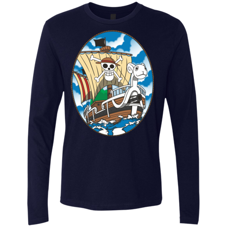 T-Shirts Midnight Navy / Small Going Merry Men's Premium Long Sleeve