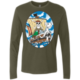 T-Shirts Military Green / Small Going Merry Men's Premium Long Sleeve