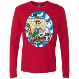 T-Shirts Red / Small Going Merry Men's Premium Long Sleeve