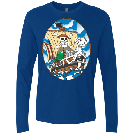 T-Shirts Royal / Small Going Merry Men's Premium Long Sleeve
