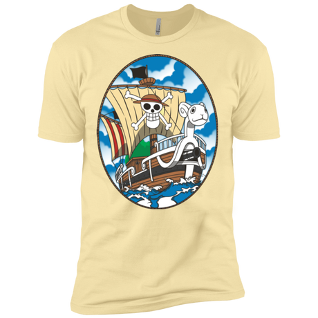 T-Shirts Banana Cream / X-Small Going Merry Men's Premium T-Shirt