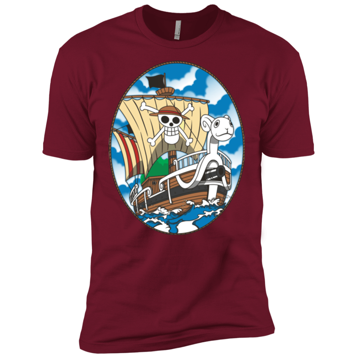 T-Shirts Cardinal / X-Small Going Merry Men's Premium T-Shirt