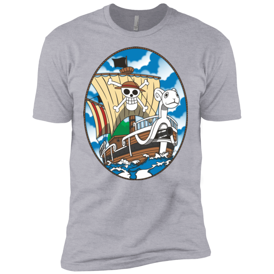 T-Shirts Heather Grey / X-Small Going Merry Men's Premium T-Shirt