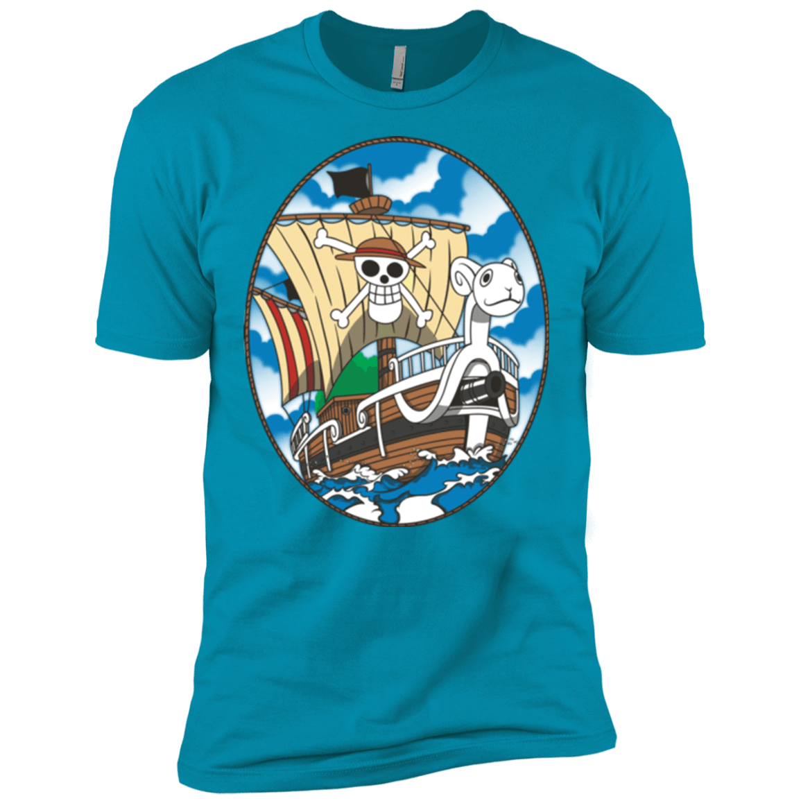 T-Shirts Turquoise / X-Small Going Merry Men's Premium T-Shirt