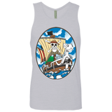 T-Shirts Heather Grey / Small Going Merry Men's Premium Tank Top