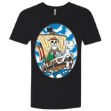 T-Shirts Black / X-Small Going Merry Men's Premium V-Neck