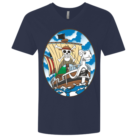 T-Shirts Midnight Navy / X-Small Going Merry Men's Premium V-Neck