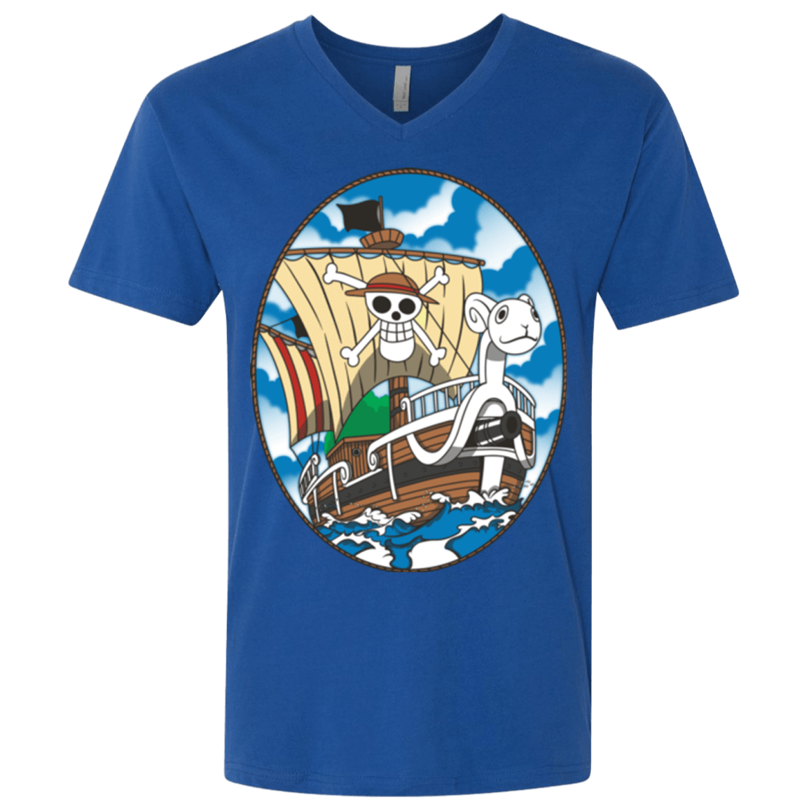 T-Shirts Royal / X-Small Going Merry Men's Premium V-Neck