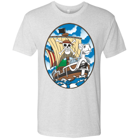 T-Shirts Heather White / Small Going Merry Men's Triblend T-Shirt