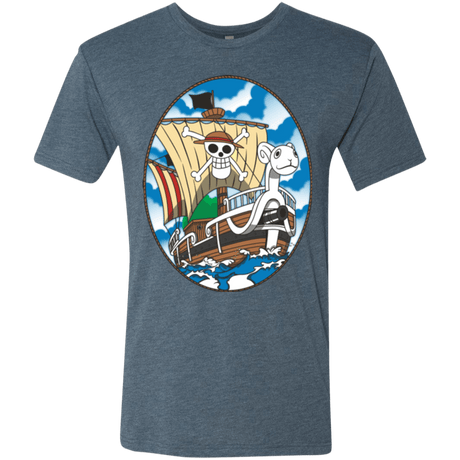 T-Shirts Indigo / Small Going Merry Men's Triblend T-Shirt