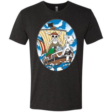 T-Shirts Vintage Black / Small Going Merry Men's Triblend T-Shirt