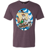 T-Shirts Vintage Purple / Small Going Merry Men's Triblend T-Shirt
