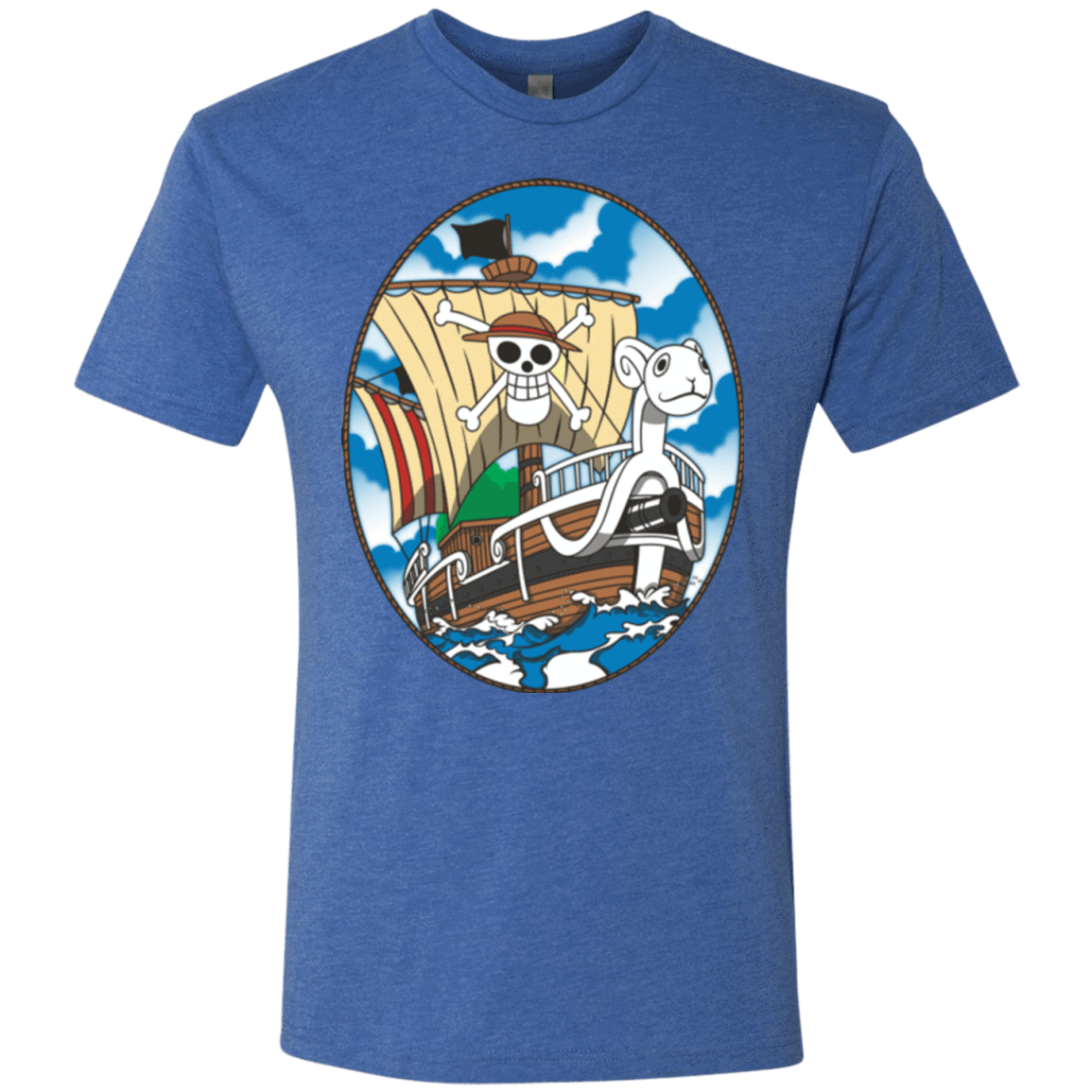 T-Shirts Vintage Royal / Small Going Merry Men's Triblend T-Shirt