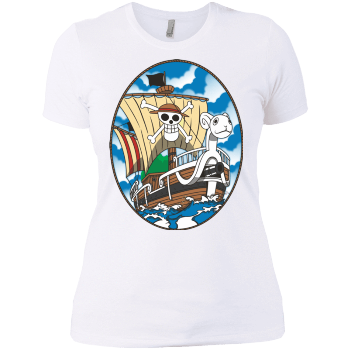 T-Shirts White / X-Small Going Merry Women's Premium T-Shirt