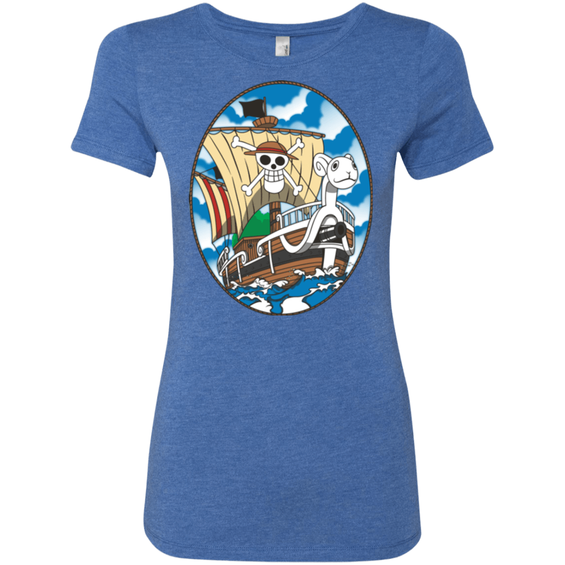 T-Shirts Vintage Royal / Small Going Merry Women's Triblend T-Shirt