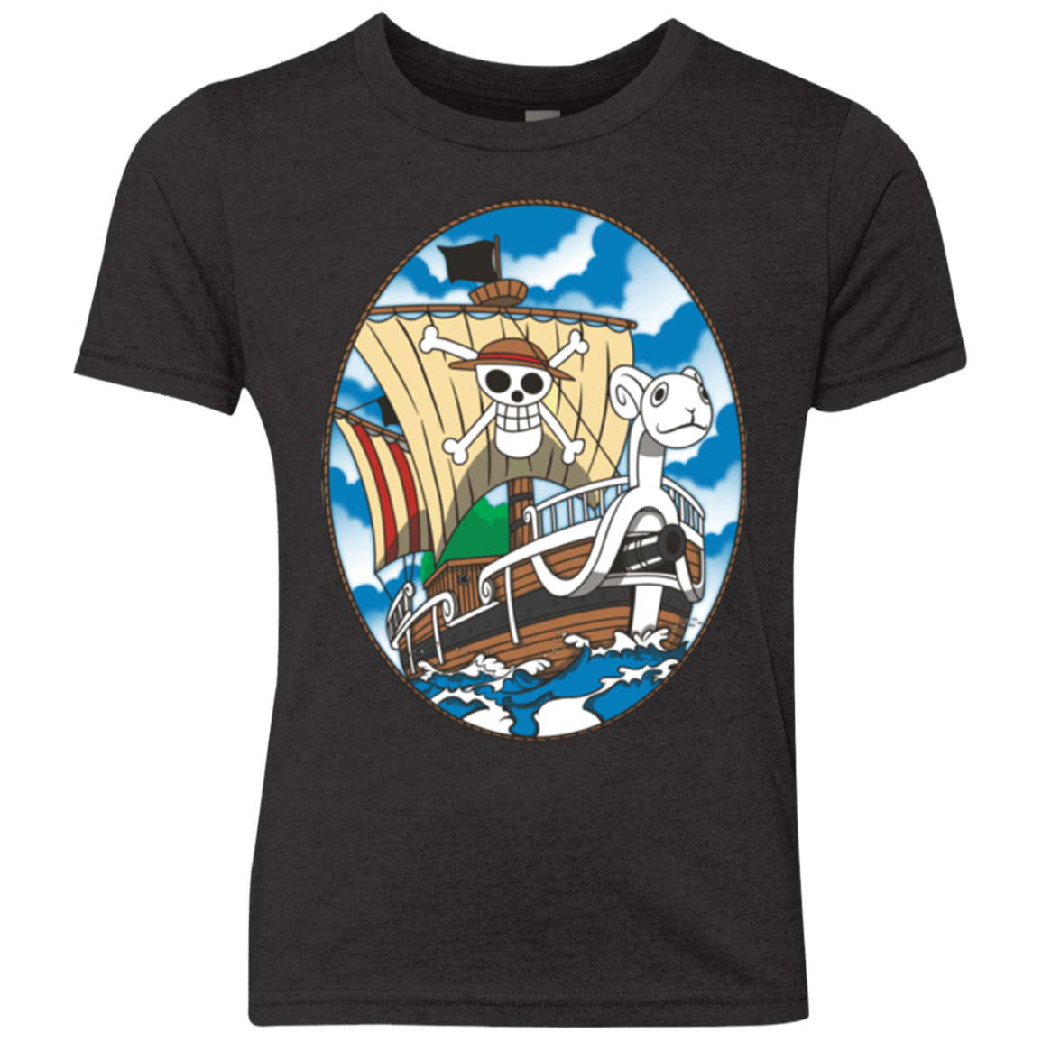 T-Shirts Vintage Black / YXS Going Merry Youth Triblend T-Shirt