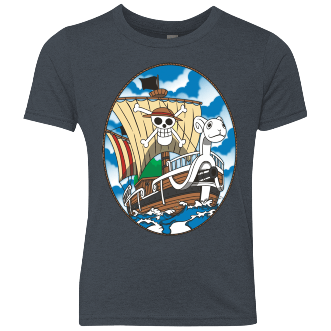 T-Shirts Vintage Navy / YXS Going Merry Youth Triblend T-Shirt