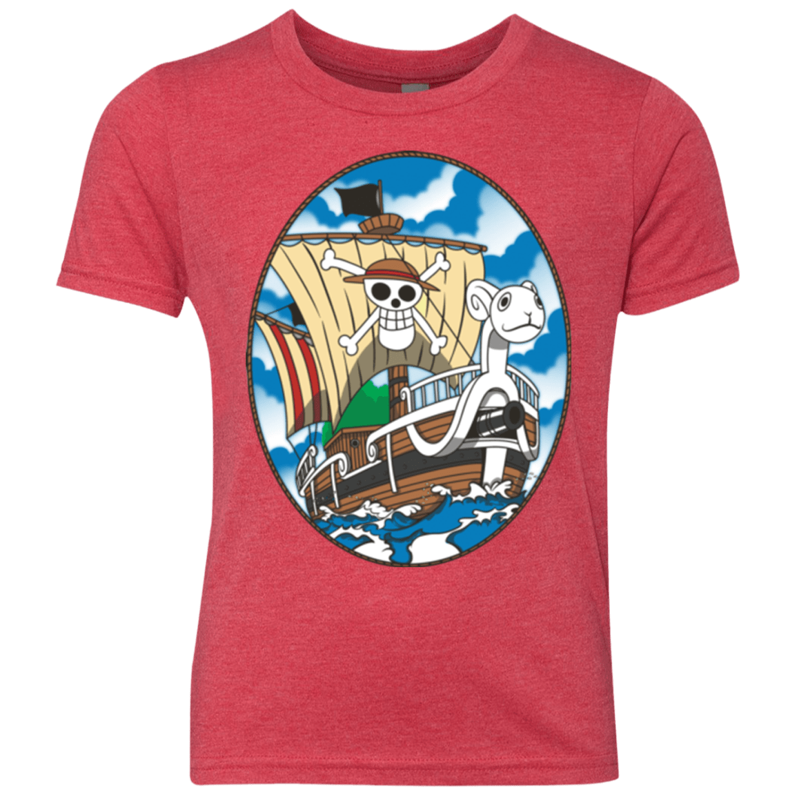 T-Shirts Vintage Red / YXS Going Merry Youth Triblend T-Shirt