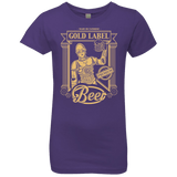 T-Shirts Purple Rush / YXS Gold Label Beer Girls Premium T-Shirt