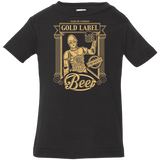 T-Shirts Black / 6 Months Gold Label Beer Infant Premium T-Shirt