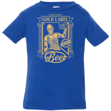 T-Shirts Royal / 6 Months Gold Label Beer Infant Premium T-Shirt