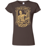 T-Shirts Dark Chocolate / S Gold Label Beer Junior Slimmer-Fit T-Shirt