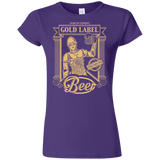 T-Shirts Purple / S Gold Label Beer Junior Slimmer-Fit T-Shirt