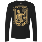 T-Shirts Black / S Gold Label Beer Men's Premium Long Sleeve