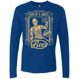 T-Shirts Royal / S Gold Label Beer Men's Premium Long Sleeve