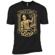 T-Shirts Black / X-Small Gold Label Beer Men's Premium T-Shirt