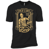 T-Shirts Black / X-Small Gold Label Beer Men's Premium T-Shirt
