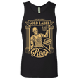 T-Shirts Black / S Gold Label Beer Men's Premium Tank Top