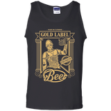 T-Shirts Black / S Gold Label Beer Men's Tank Top