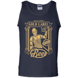 T-Shirts Navy / S Gold Label Beer Men's Tank Top