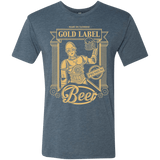T-Shirts Indigo / S Gold Label Beer Men's Triblend T-Shirt