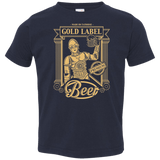 T-Shirts Navy / 2T Gold Label Beer Toddler Premium T-Shirt