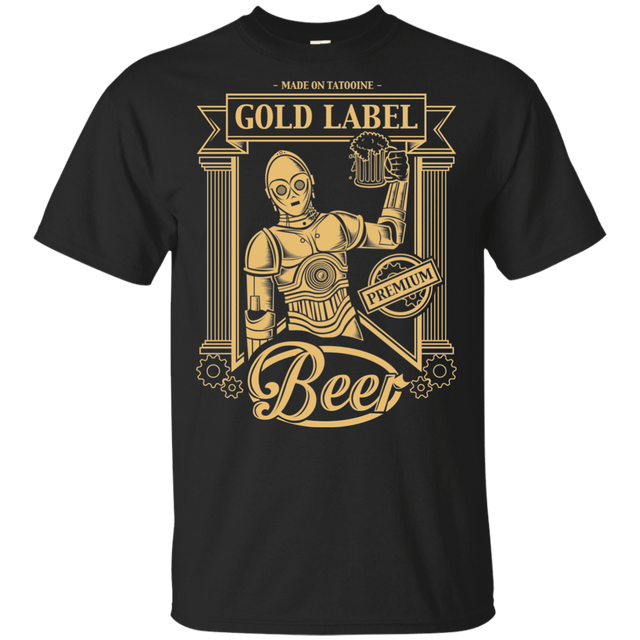 T-Shirts Black / YXS Gold Label Beer Youth T-Shirt