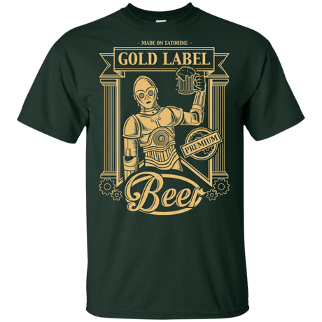 T-Shirts Forest / YXS Gold Label Beer Youth T-Shirt